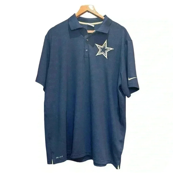 Nike NFL Dallas Cowboys Polo Official On Field Size XL - Picture 1 of 6